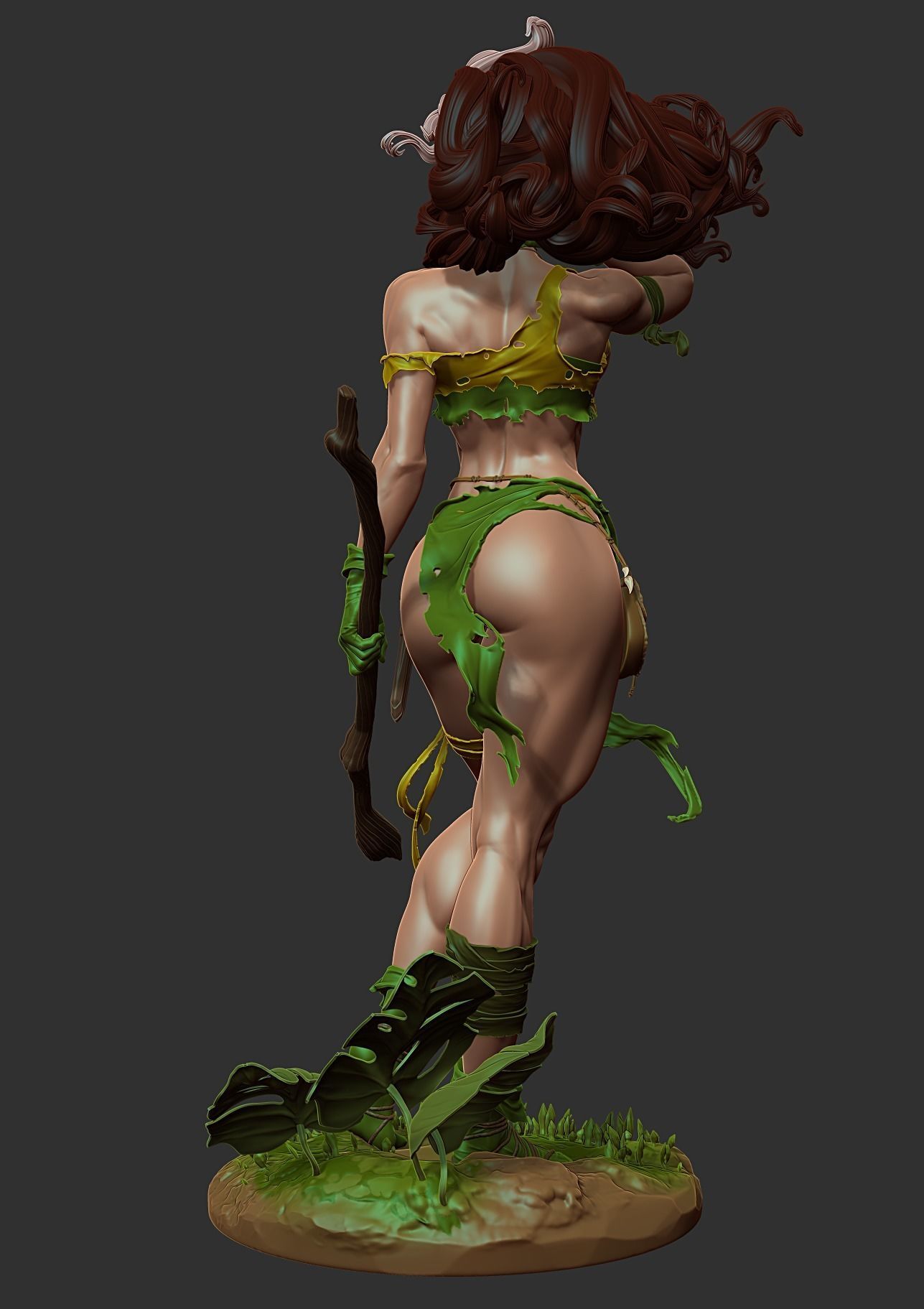 Rogue Savage land with NSFW 3D print model_10