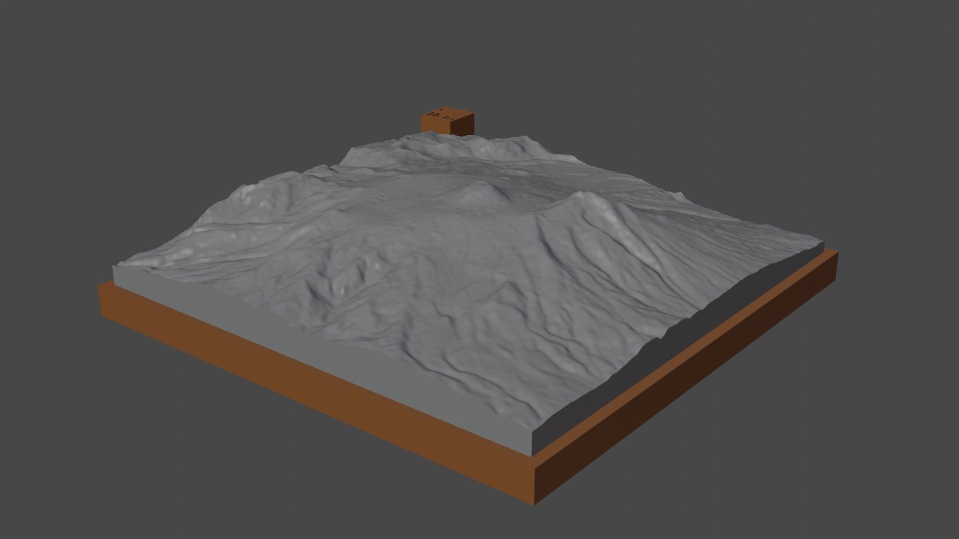 Volcan Choshuenco 3D print model_4
