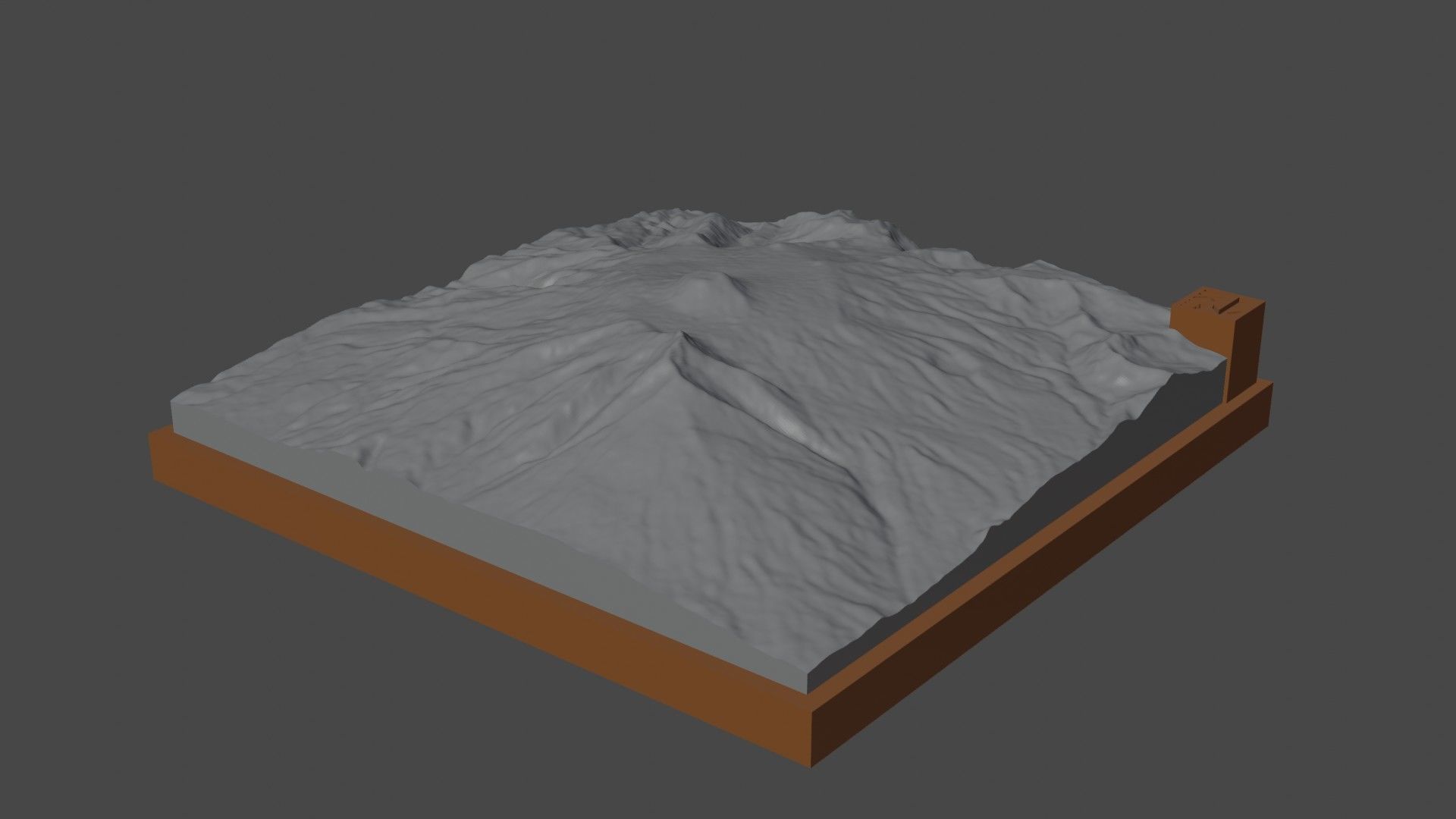 Volcan Choshuenco 3D print model_7