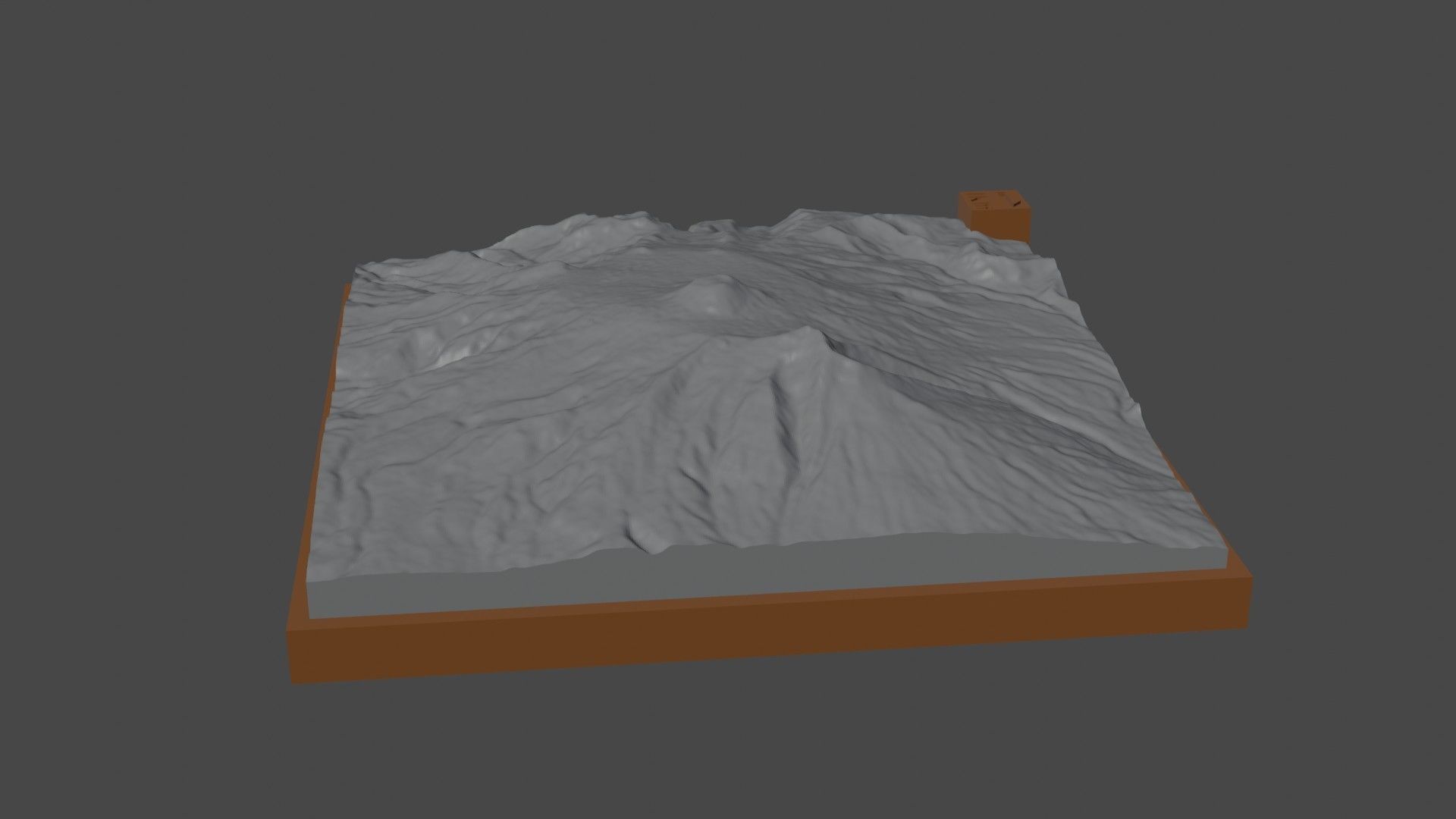 Volcan Choshuenco 3D print model_2