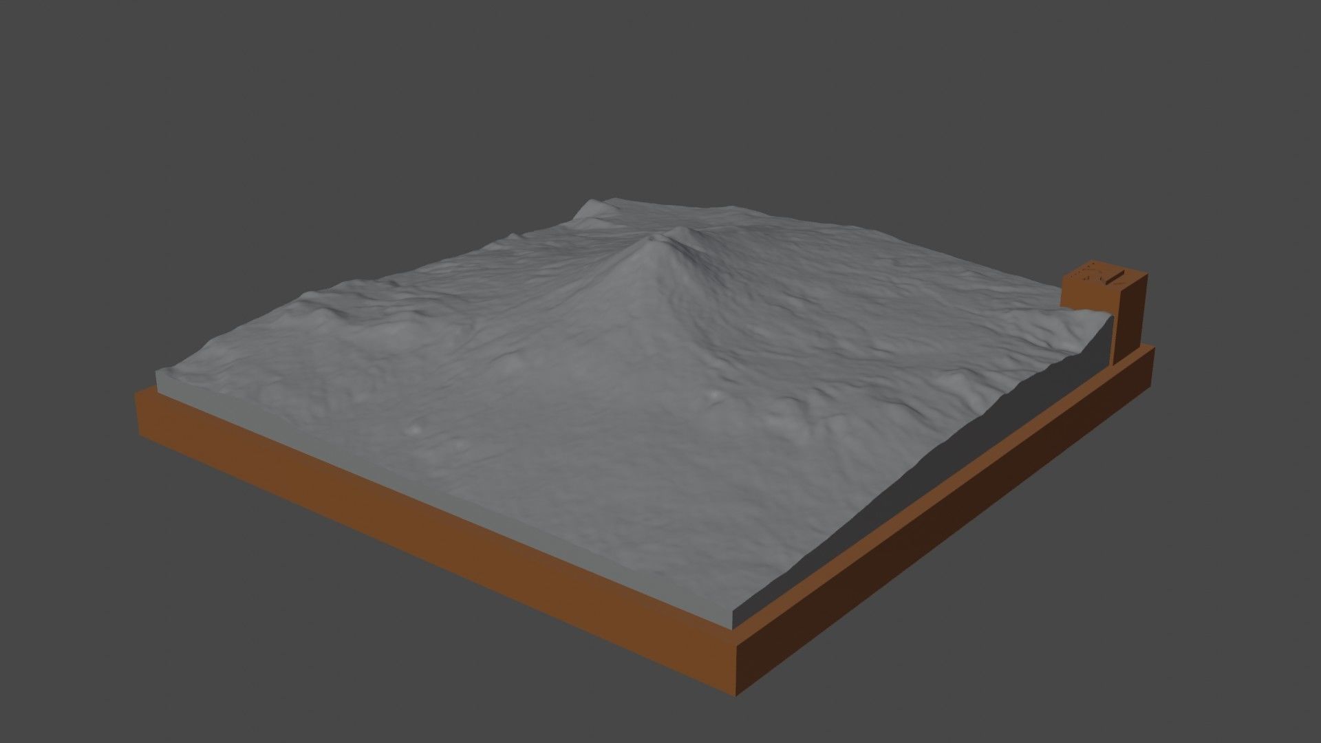 Volcan Llaima 3D print model_7