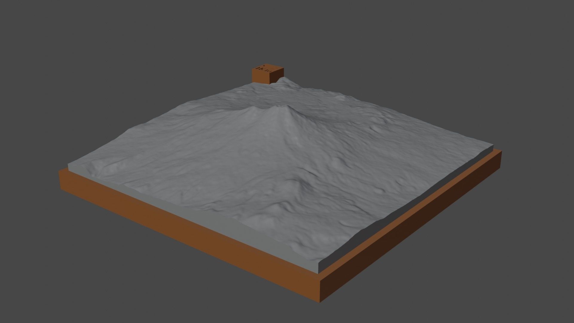 Volcan Llaima 3D print model_4
