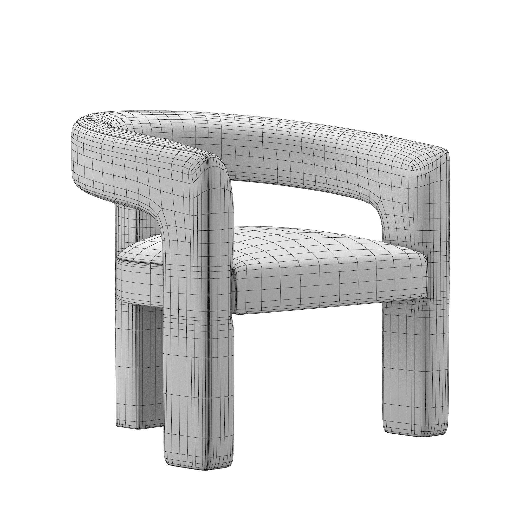 INES OPEN-BACK CHAIR 3D model_6