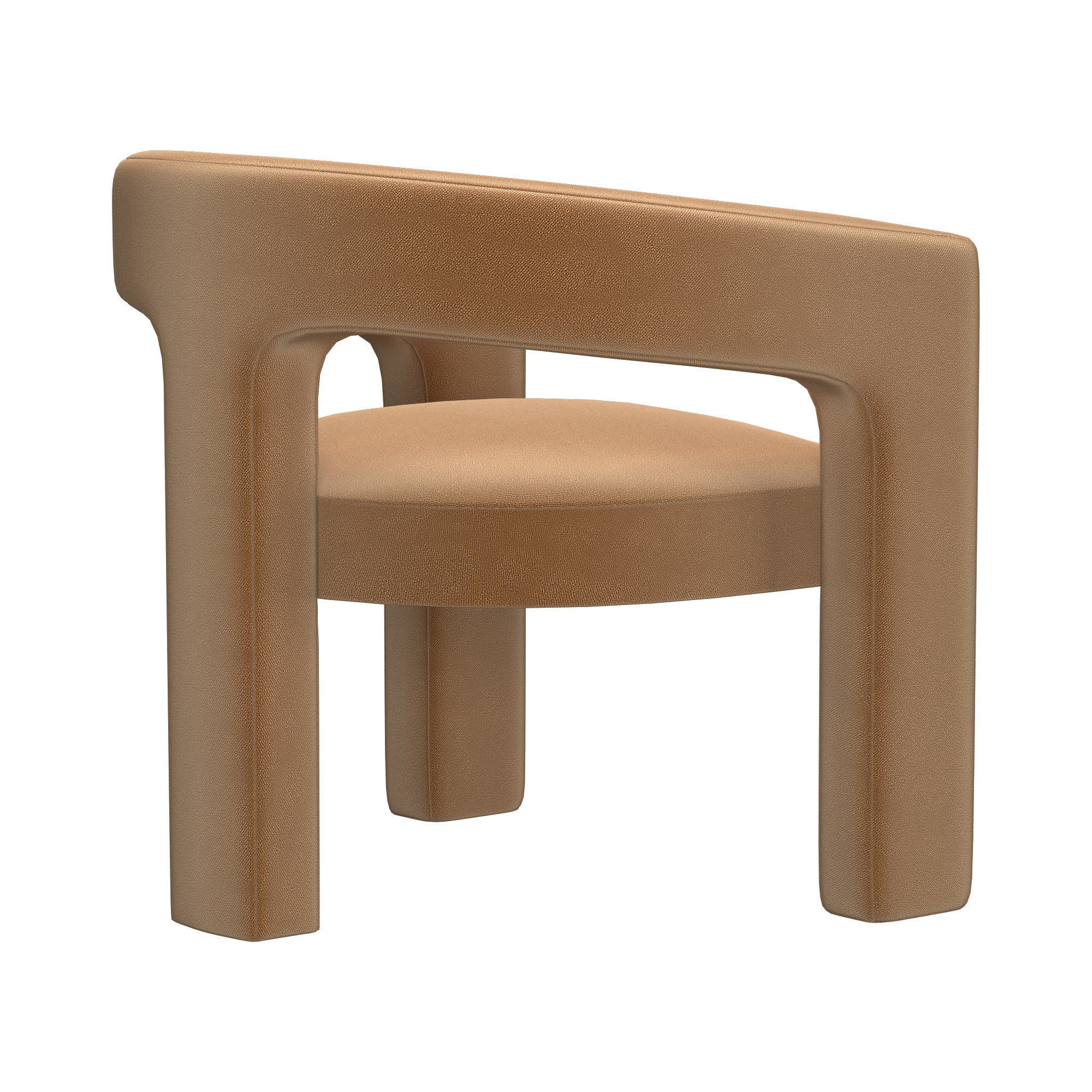 INES OPEN-BACK CHAIR 3D model_5