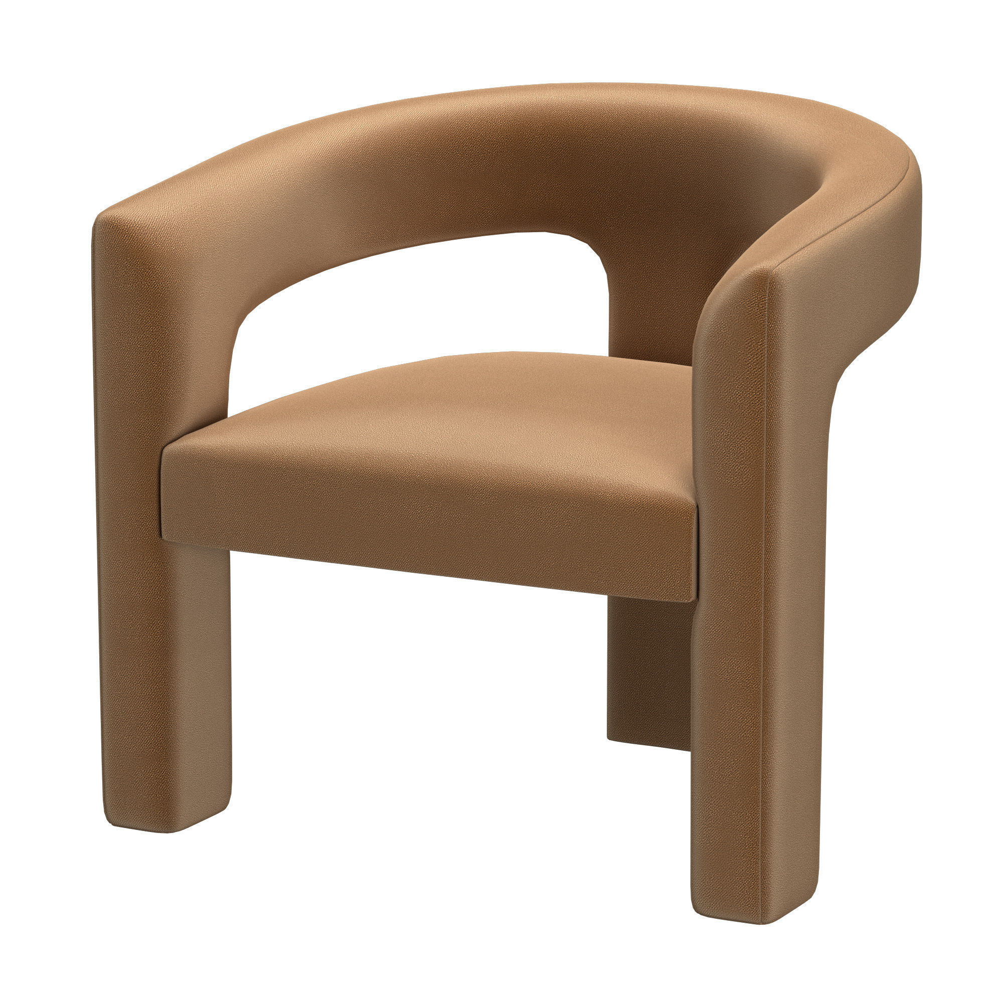 INES OPEN-BACK CHAIR 3D model_3
