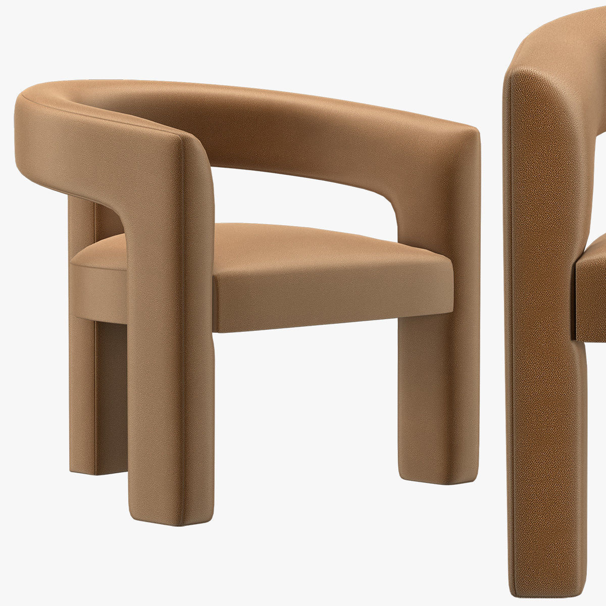 INES OPEN-BACK CHAIR 3D model_7