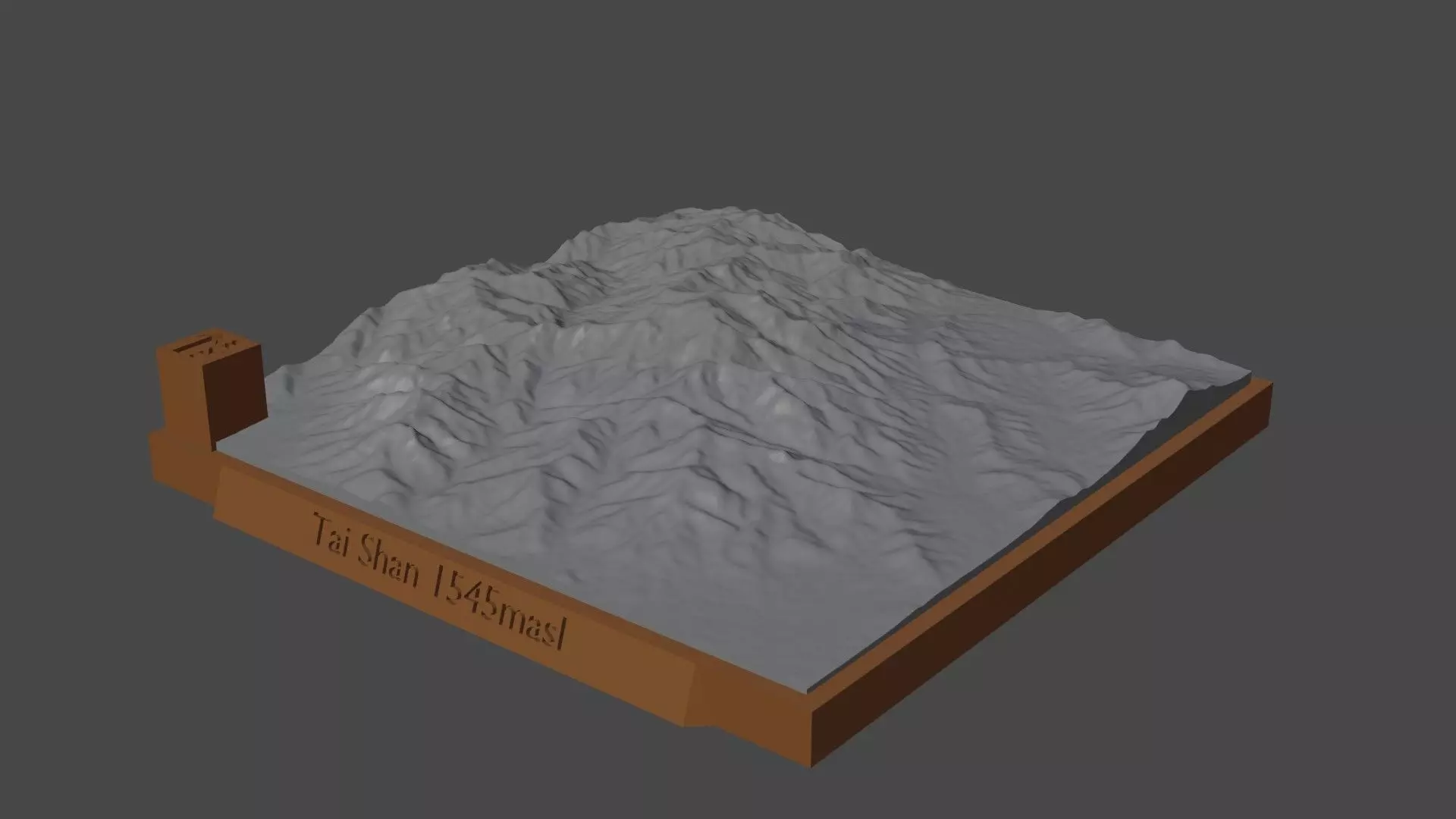 Tai Shan 3D print model_0