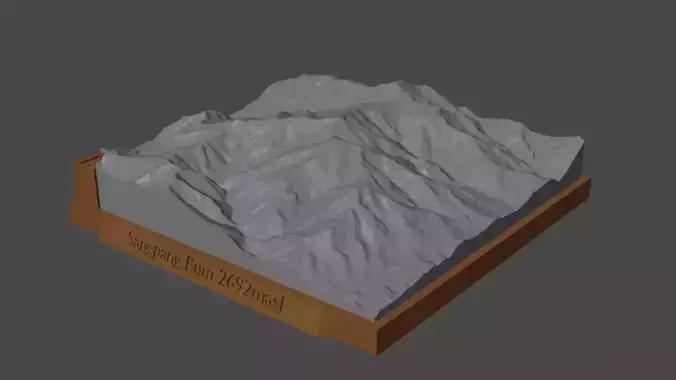 Sangpang Bum 3D print model