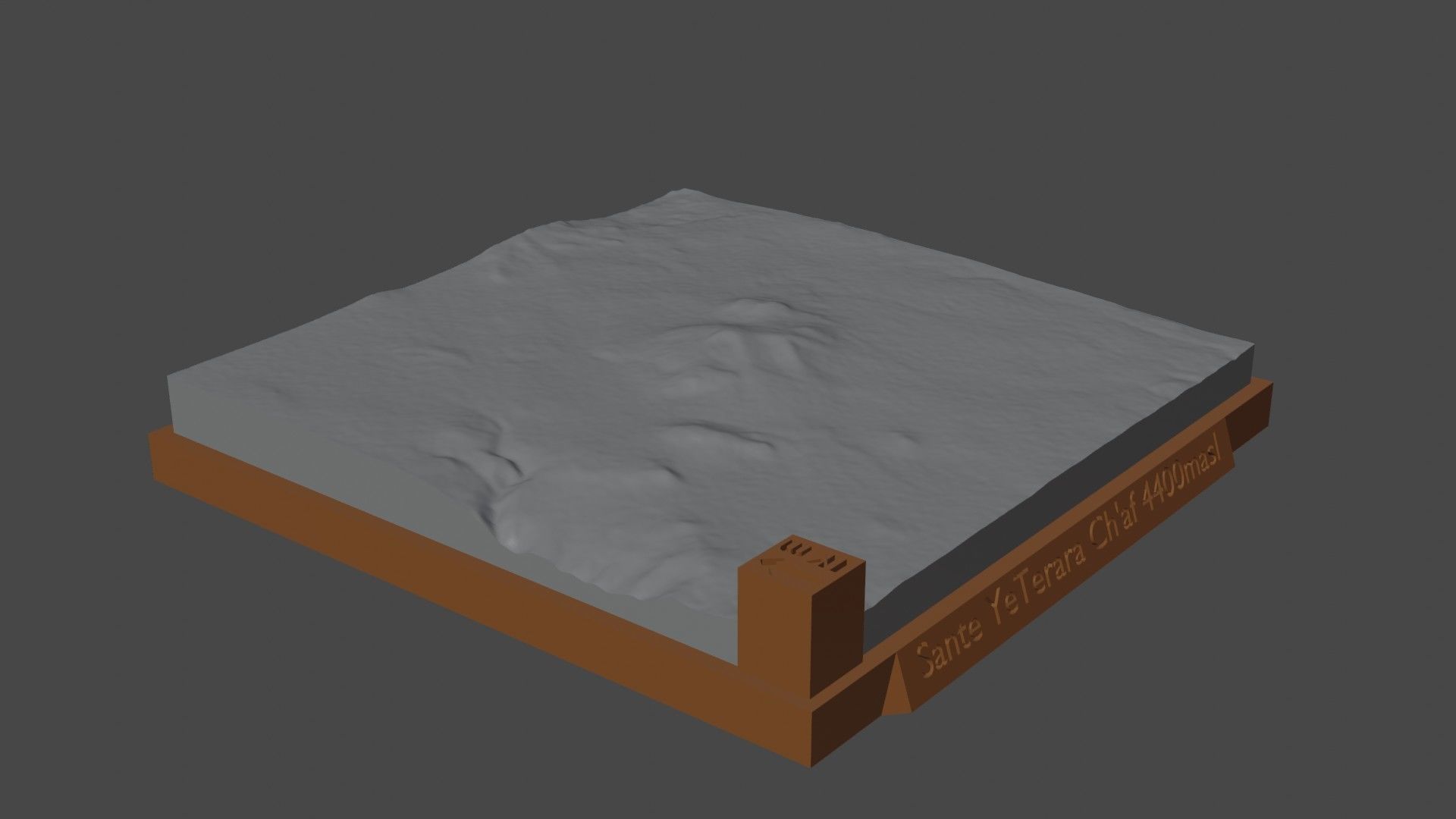 Sante YeTerara Chaf 3D print model_3