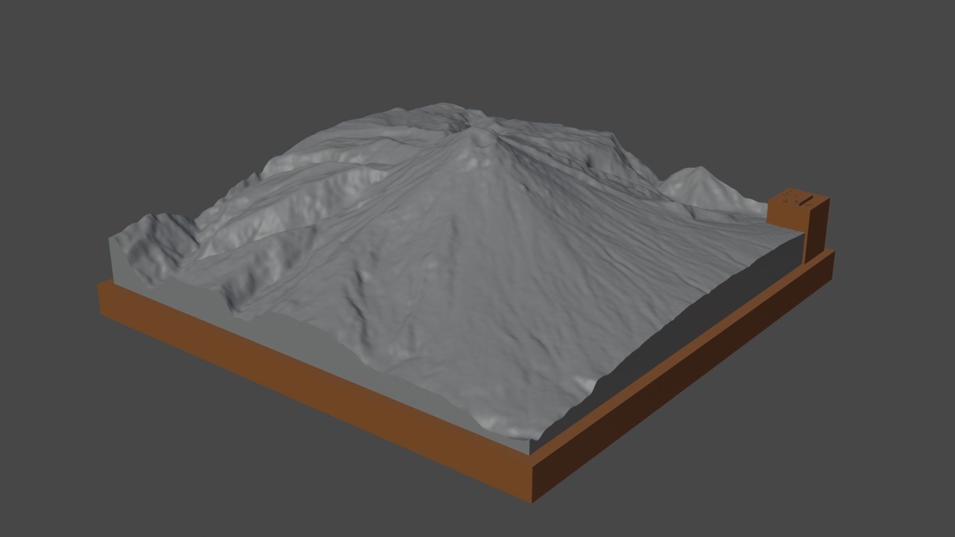 Volcan Tungurahua 3D print model_7