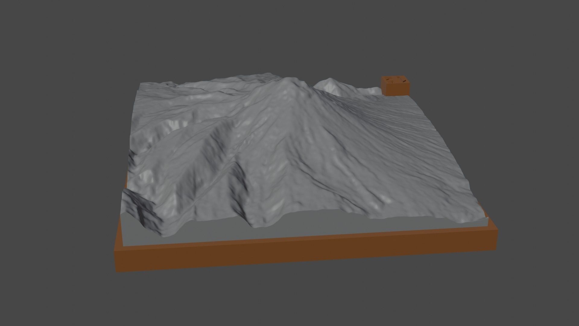 Volcan Tungurahua 3D print model_2