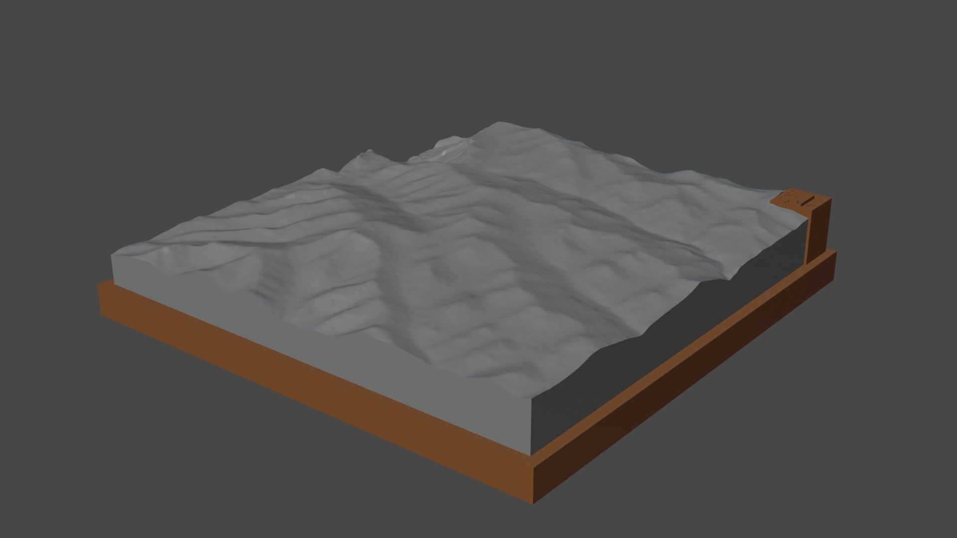 Thabana Ntlenyana 3D print model_7