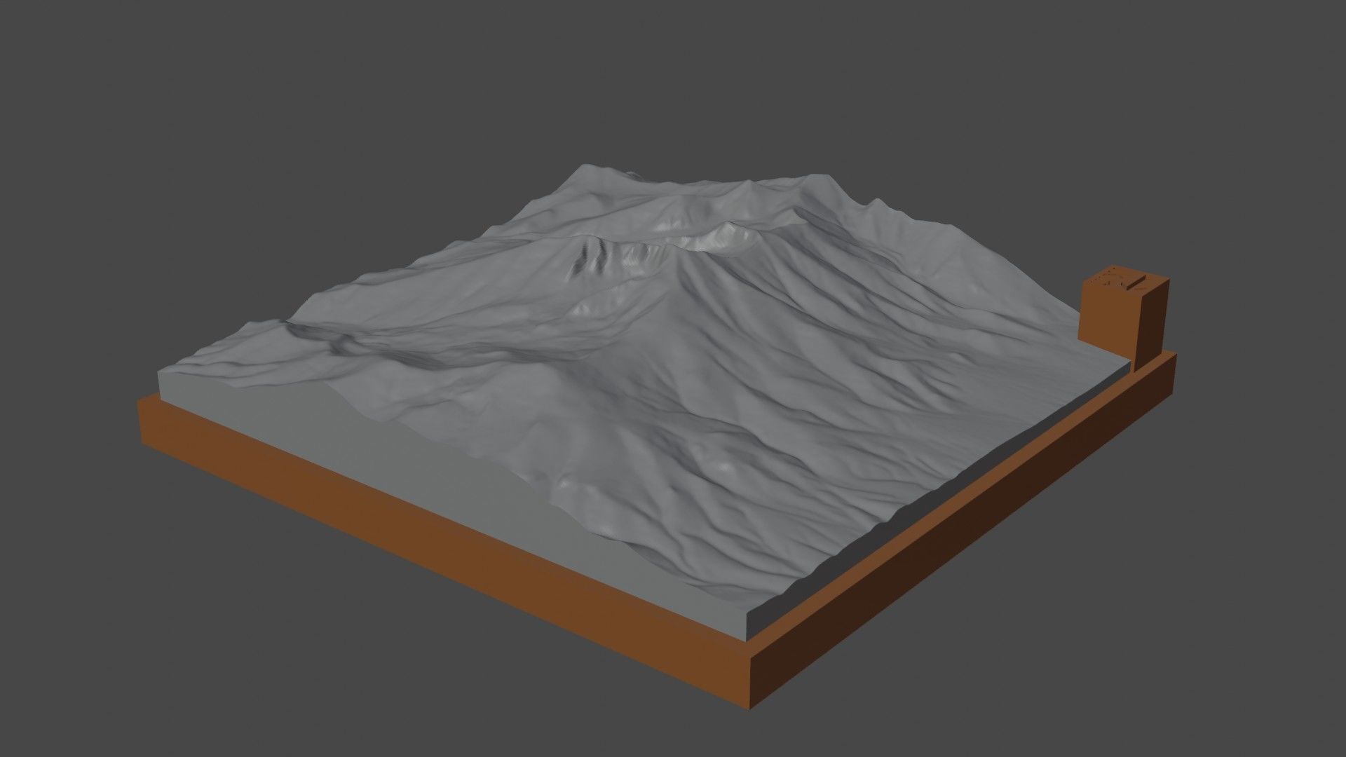 Wheeler Peak 3D print model_7