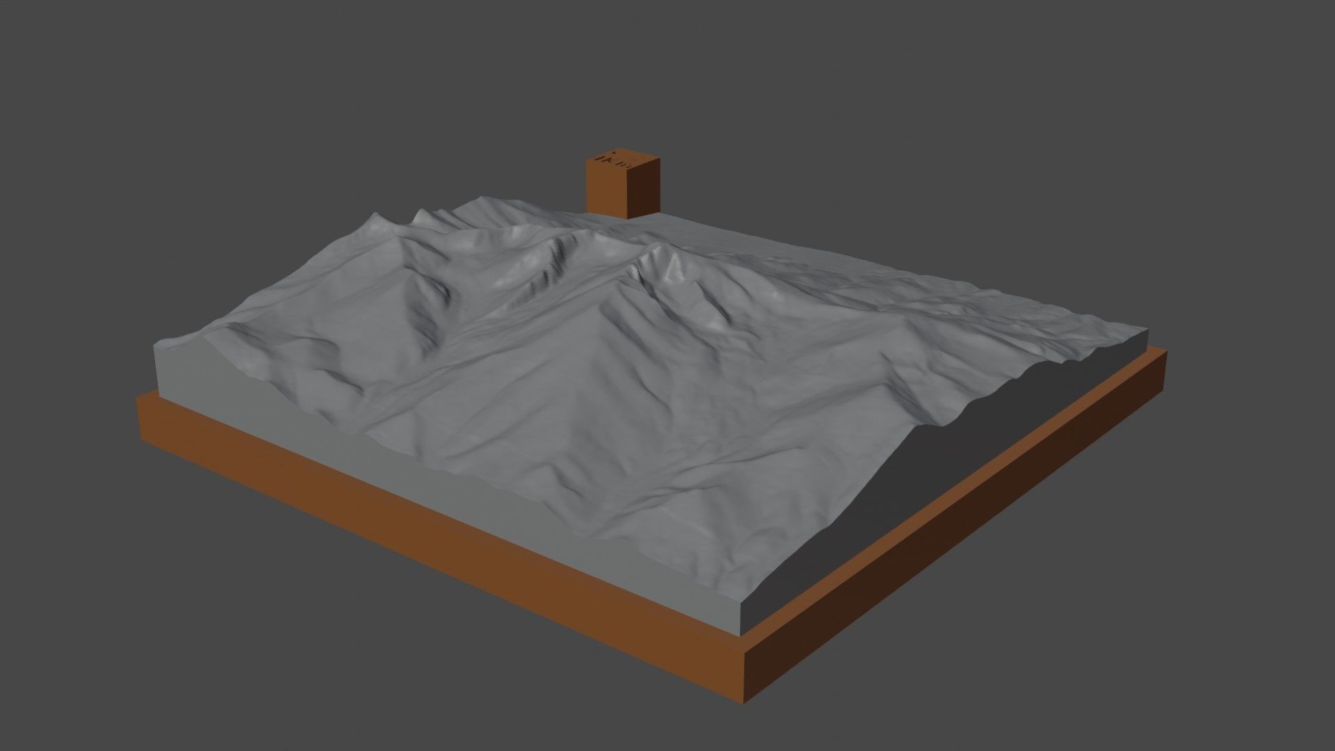 Wheeler Peak 3D print model_4