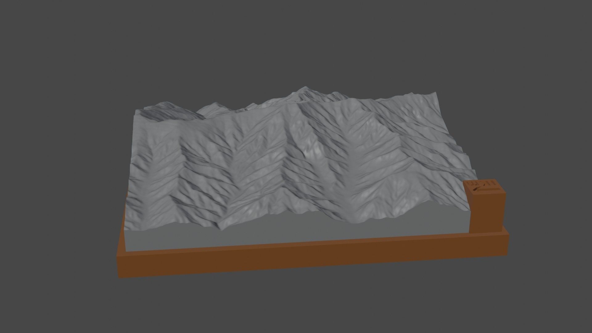 White Mtn Peak 3D print model_6