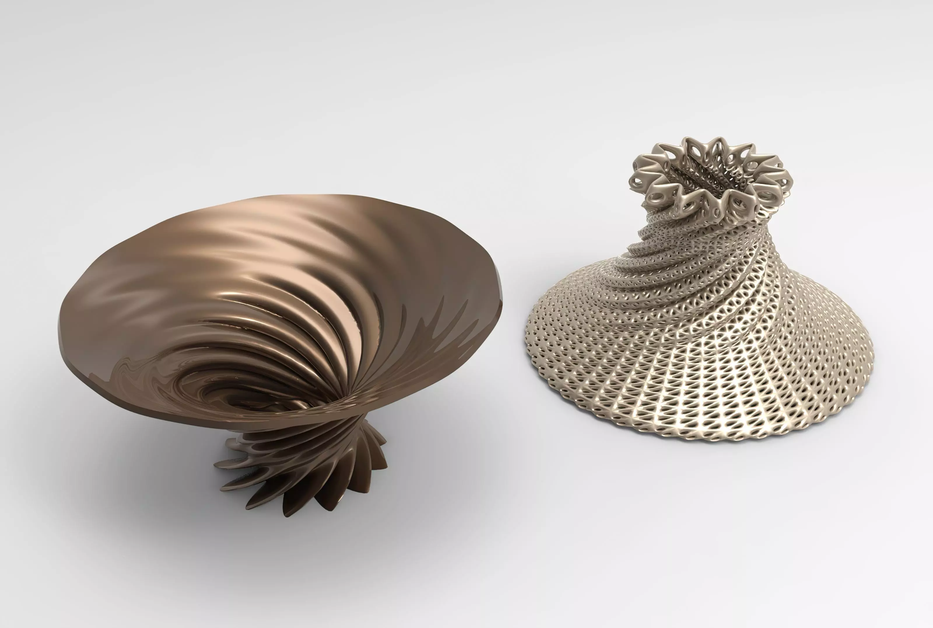 Vase Voronoi 41 3D print model_0