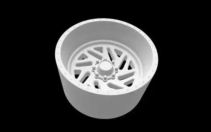 American Force Wheels - CK16 Acid CC scalable and printable rim 3D print model