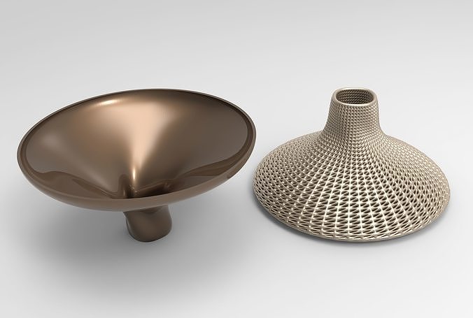 Vase Voronoi 42 3D print model
