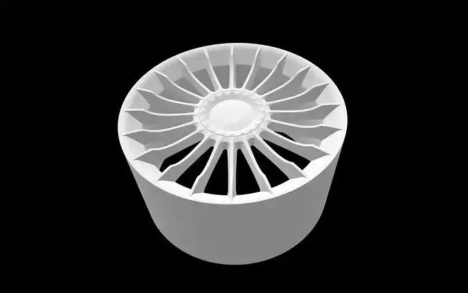 Alpina B7 scalable and printable rim