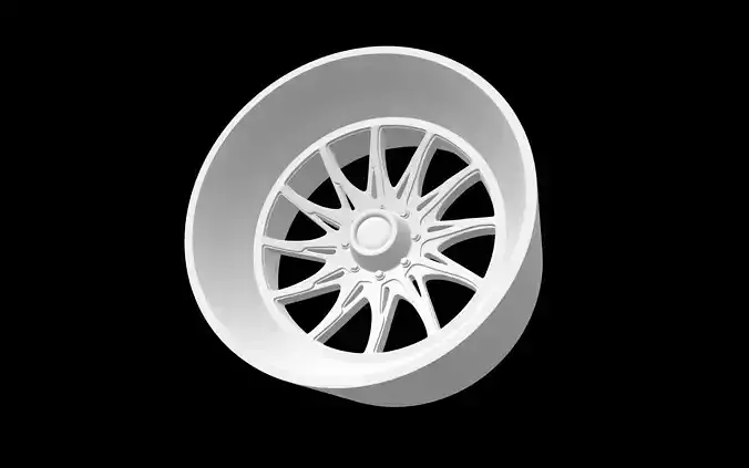 Forgiato TXC 101 scalable and printable rim
