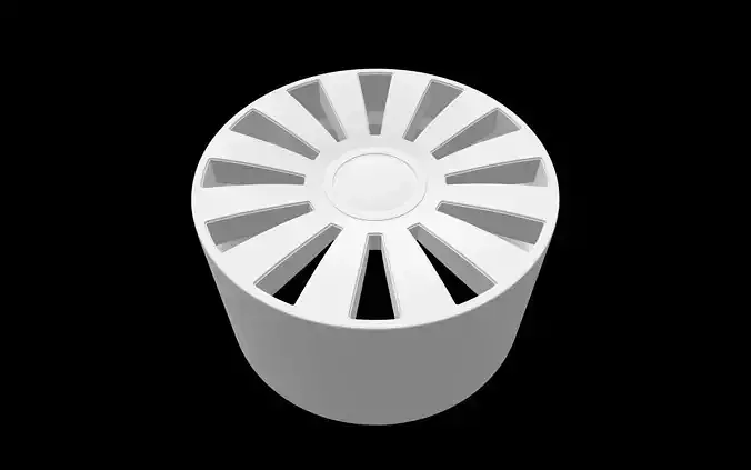 Audi A8 oem scalable and printable rim