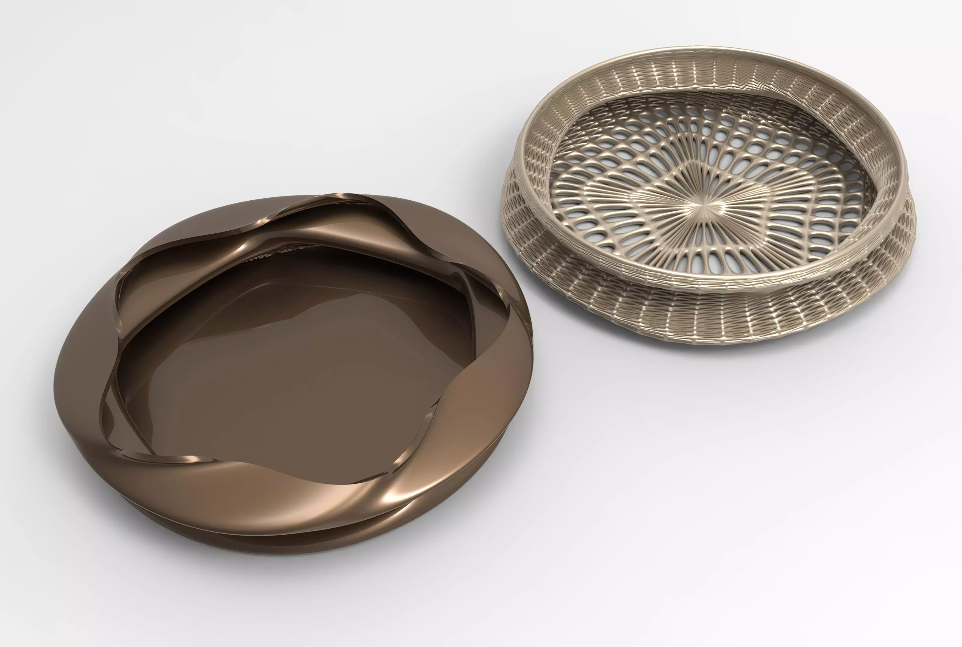 Vase Voronoi 45 3D print model_0