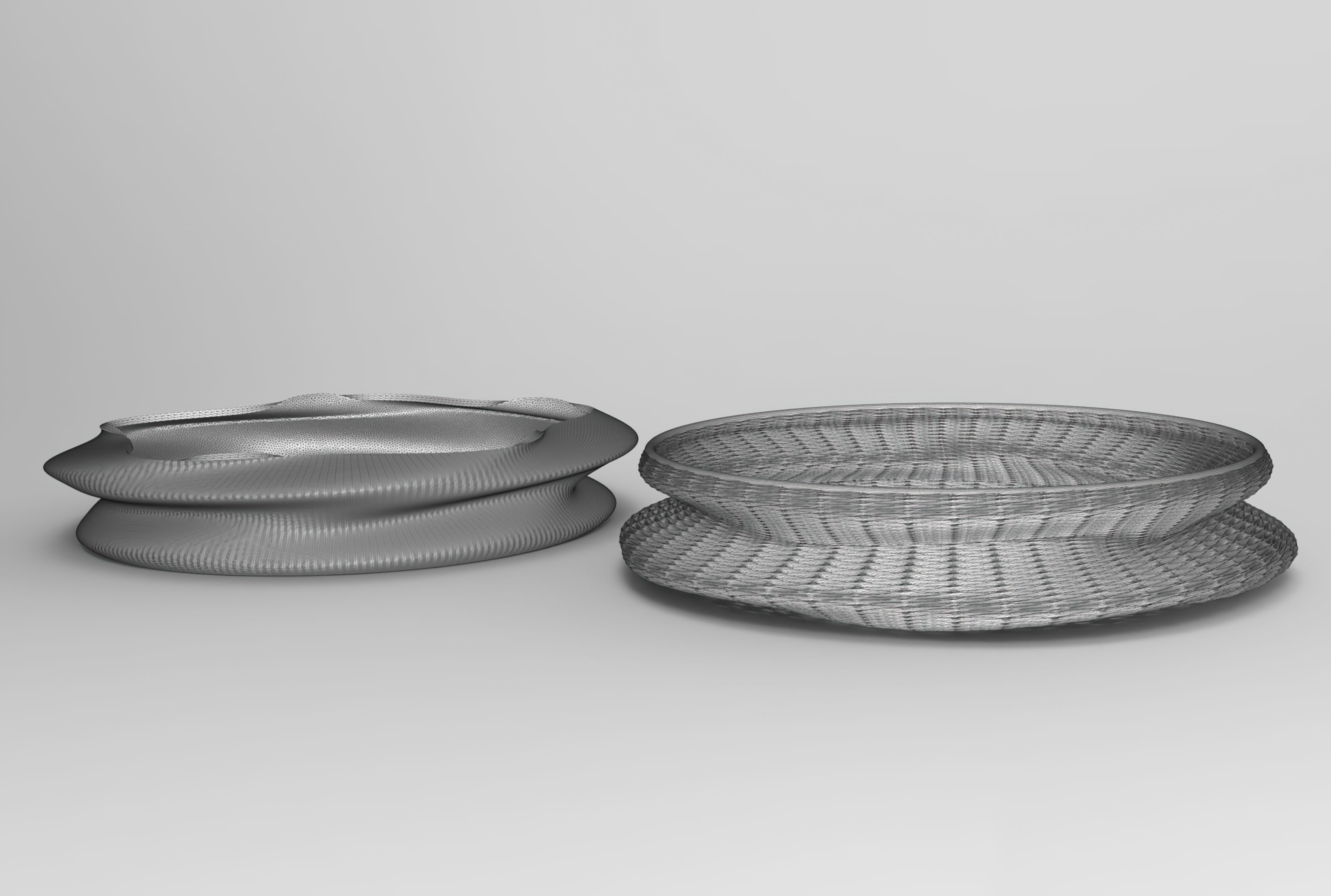 Vase Voronoi 45 3D print model_2