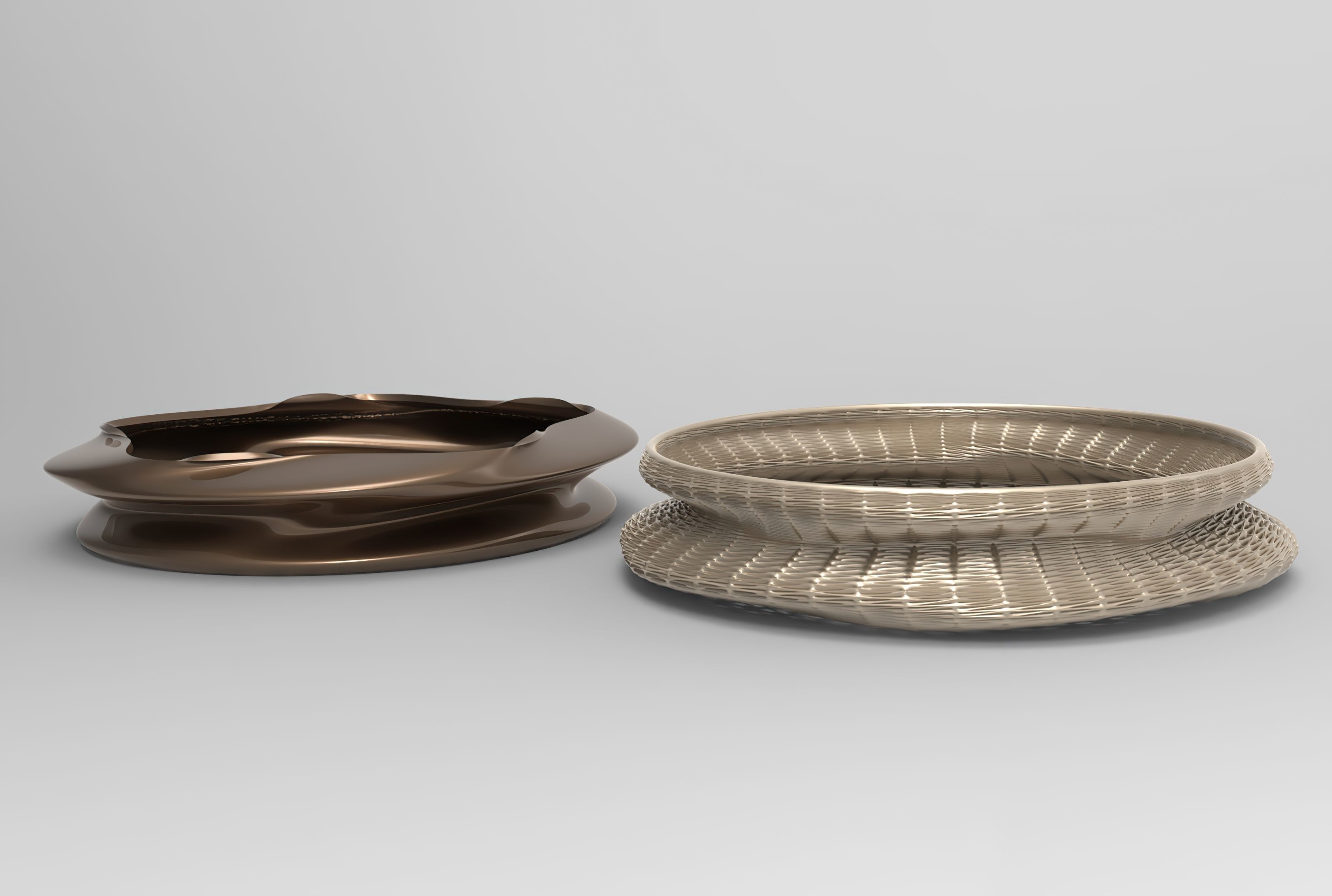 Vase Voronoi 45 3D print model_1