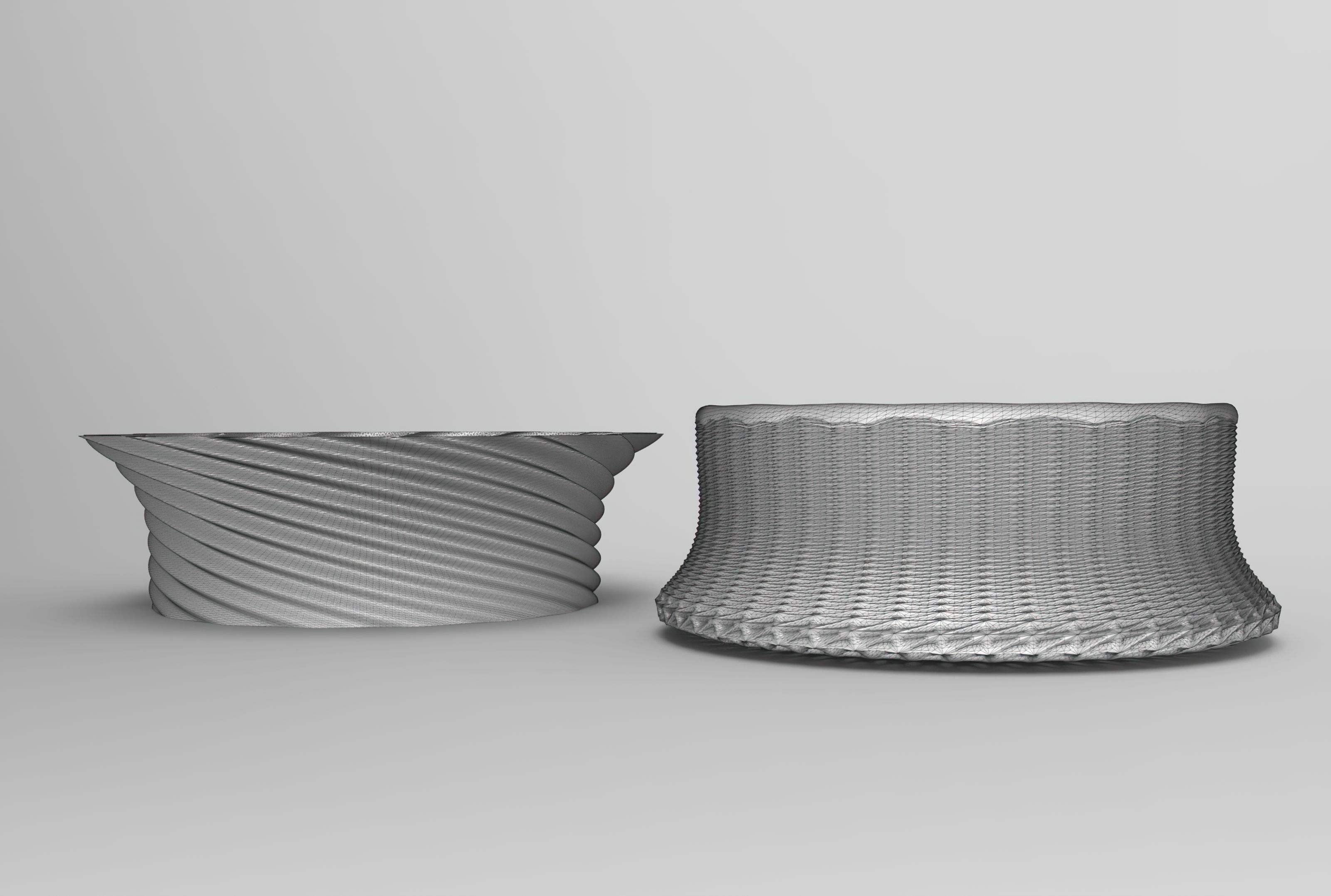 Vase Voronoi 47 3D print model_2