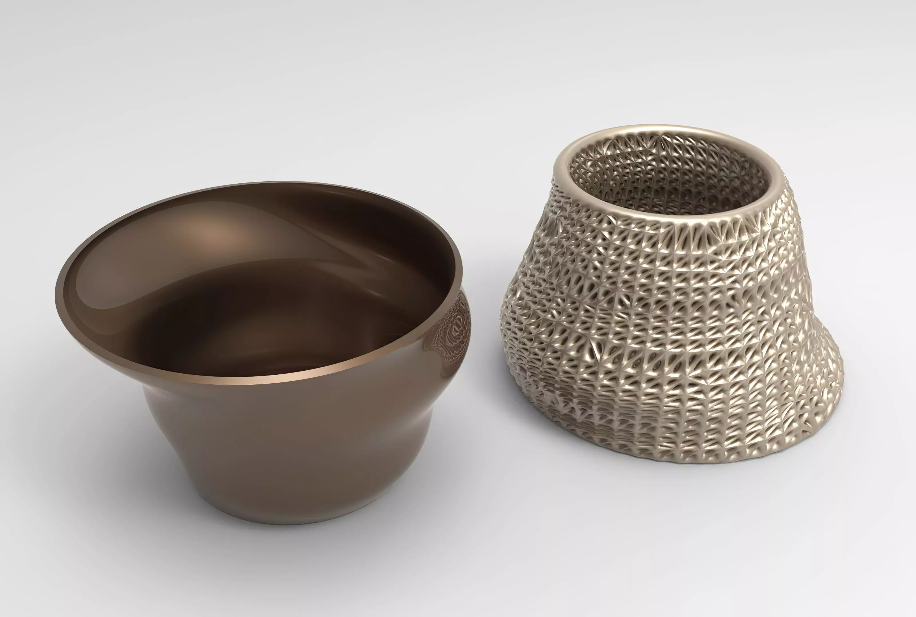 Vase Voronoi 49 3D print model_0