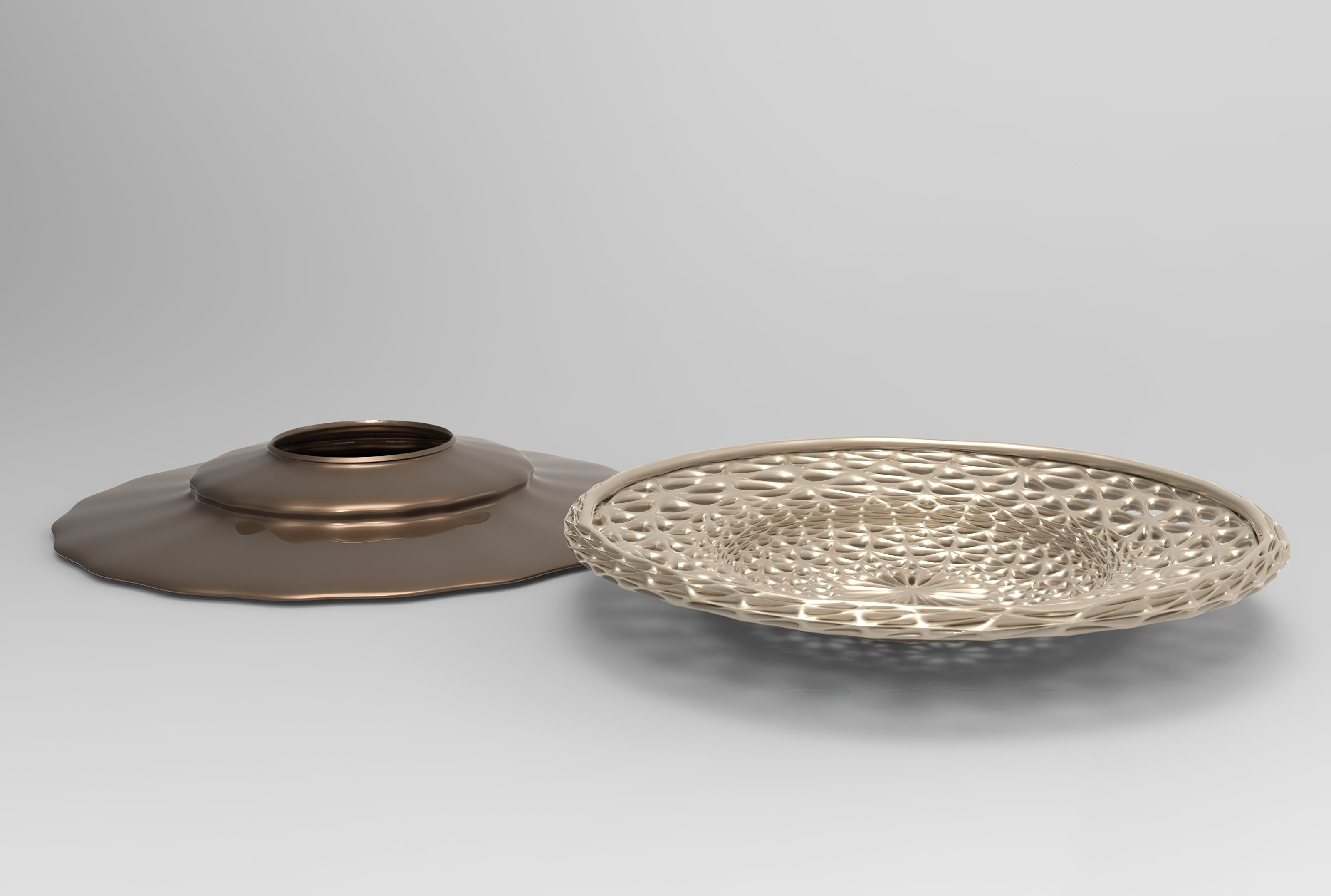 Vase Voronoi 50 3D print model_1