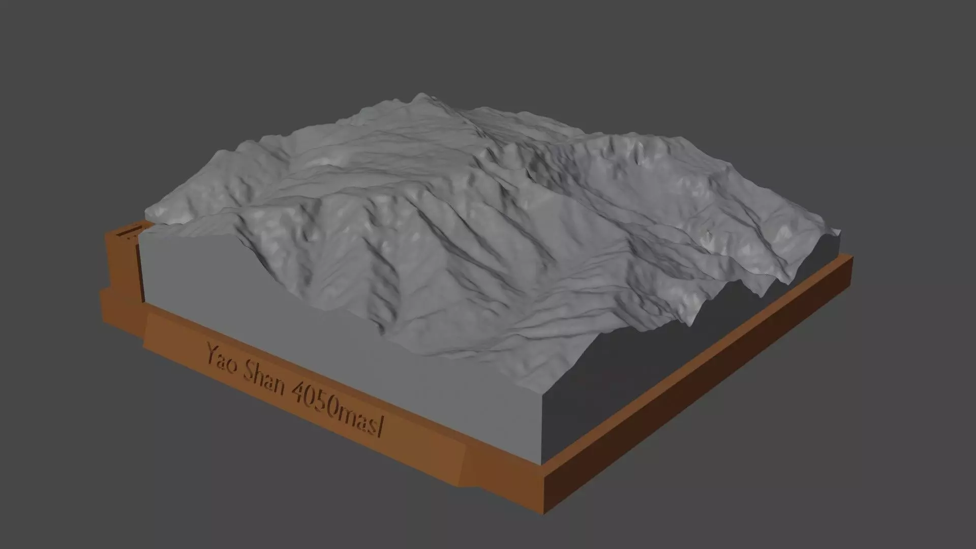 Yao Shan 3D print model_0