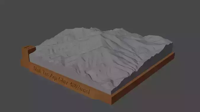 Shah Tus Aqa Ghar 3D print model