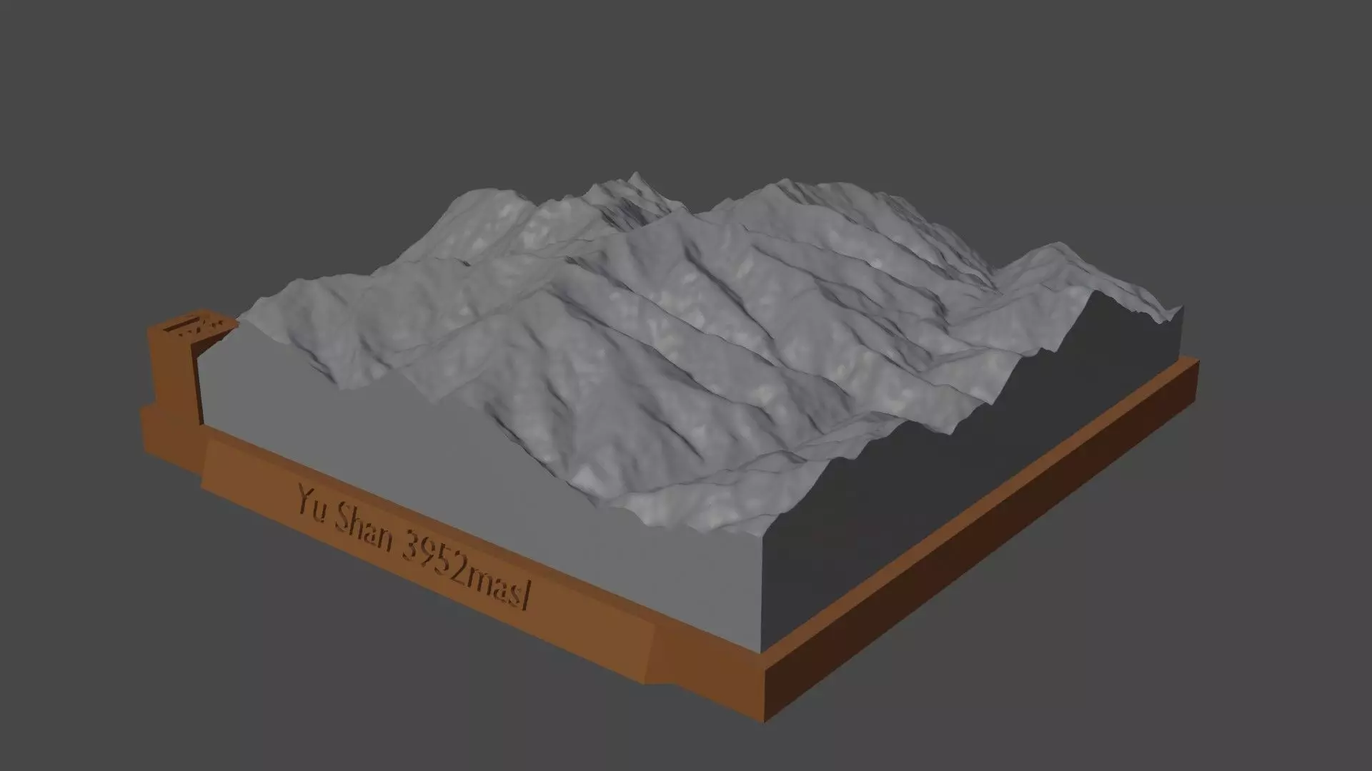 Yu Shan 3D print model
