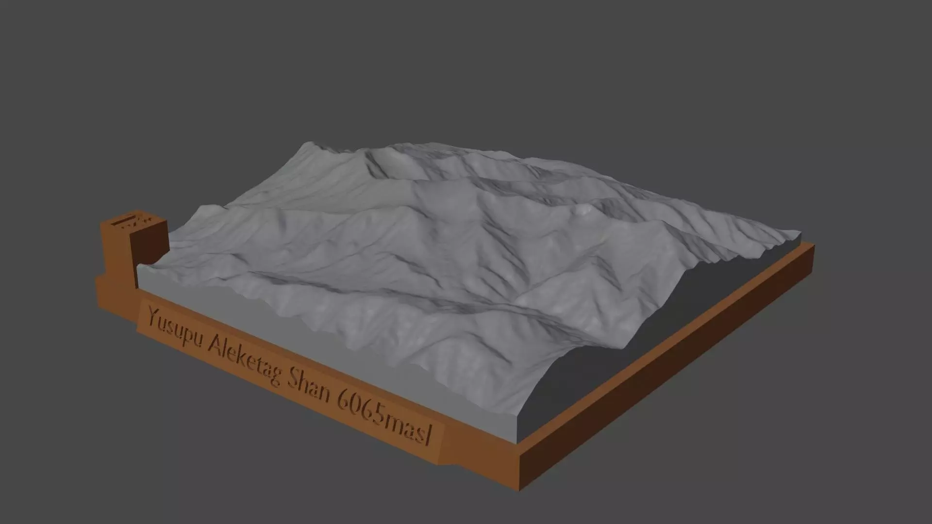 Yusupu Aleketag Shan 3D print model