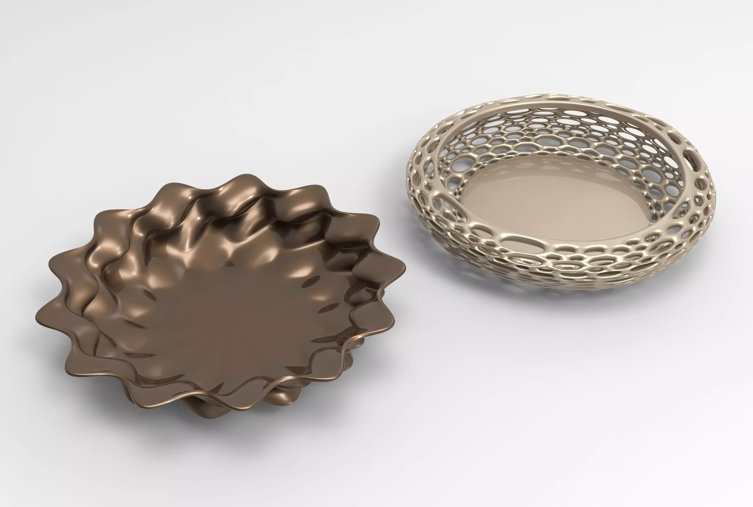 Vase Voronoi 60 3D print model_0