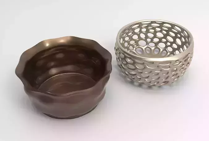 Vase Voronoi 62 3D print model