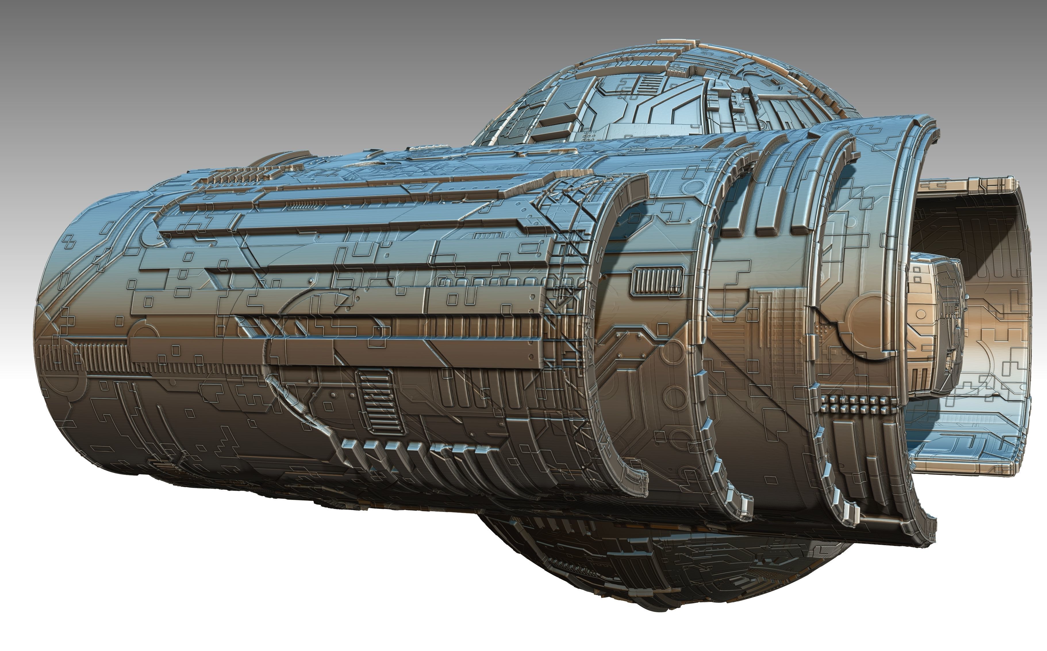 space equipment node 00157 3D model_16