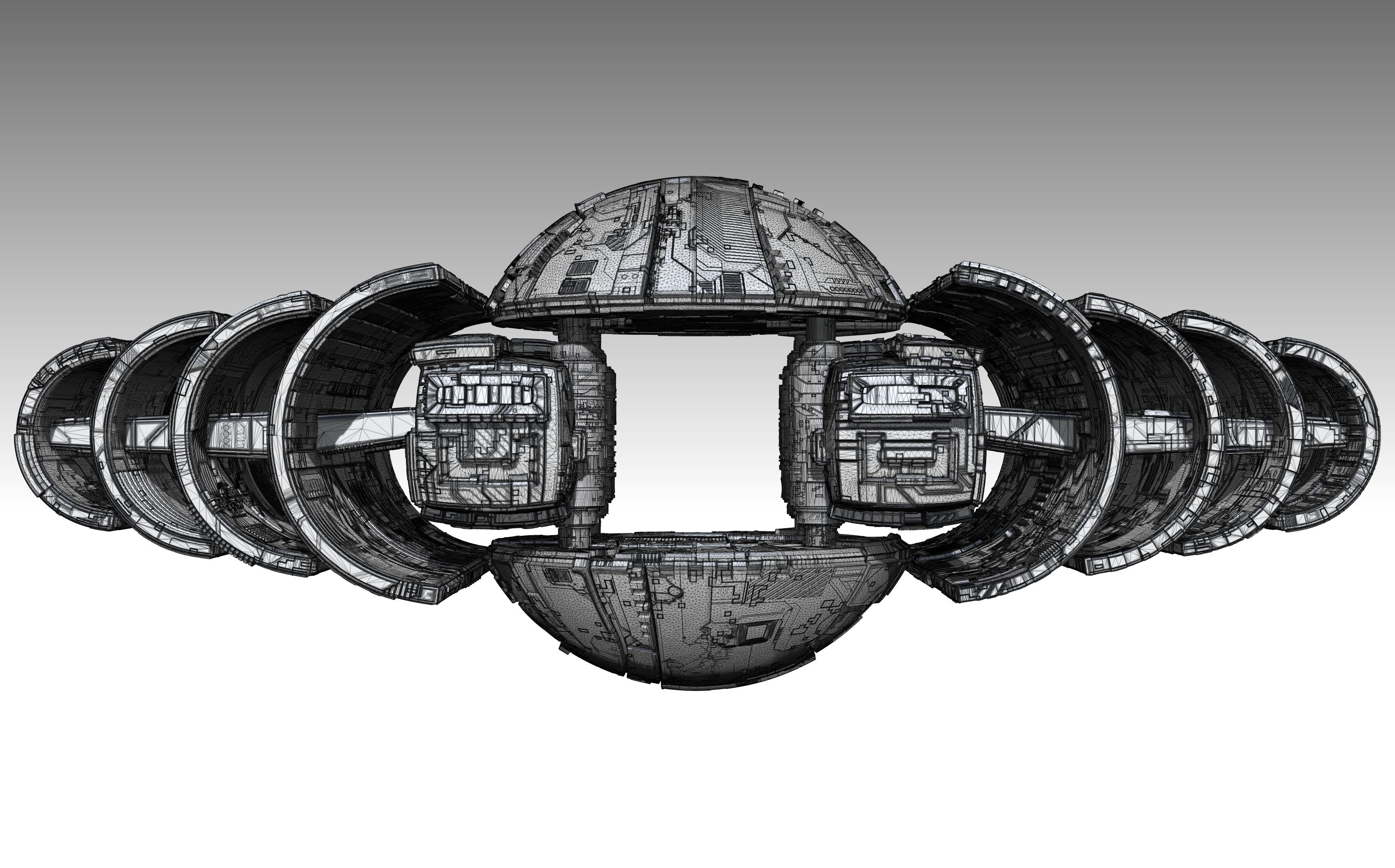 space equipment node 00157 3D model_6