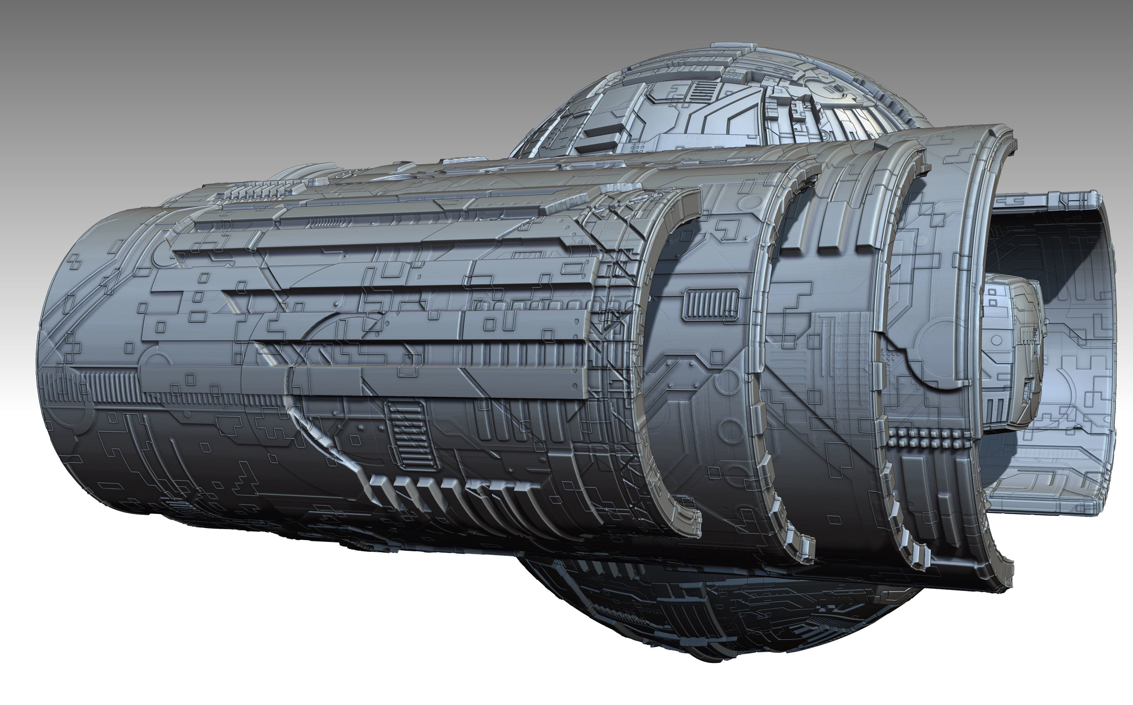 space equipment node 00157 3D model_17