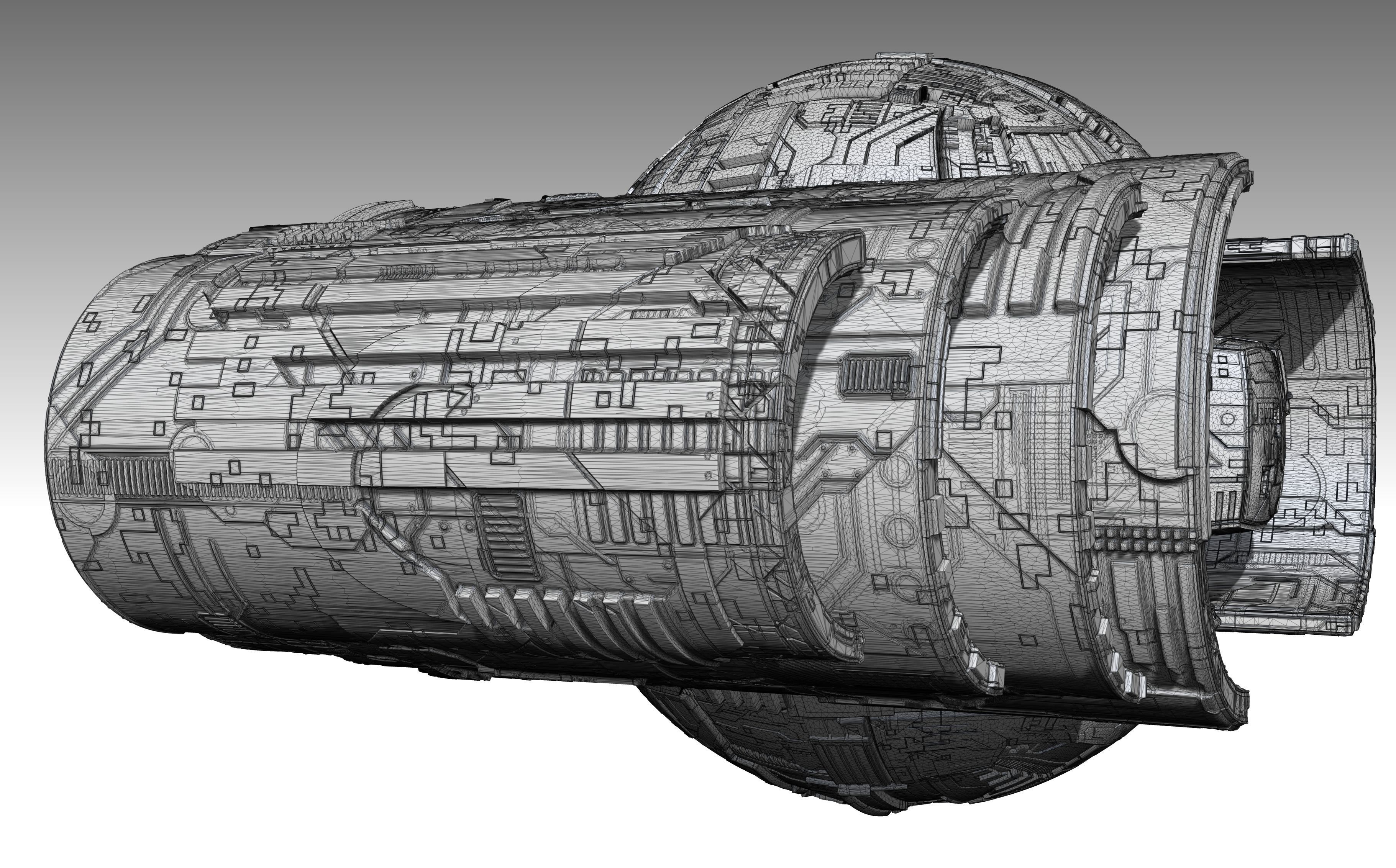space equipment node 00157 3D model_18