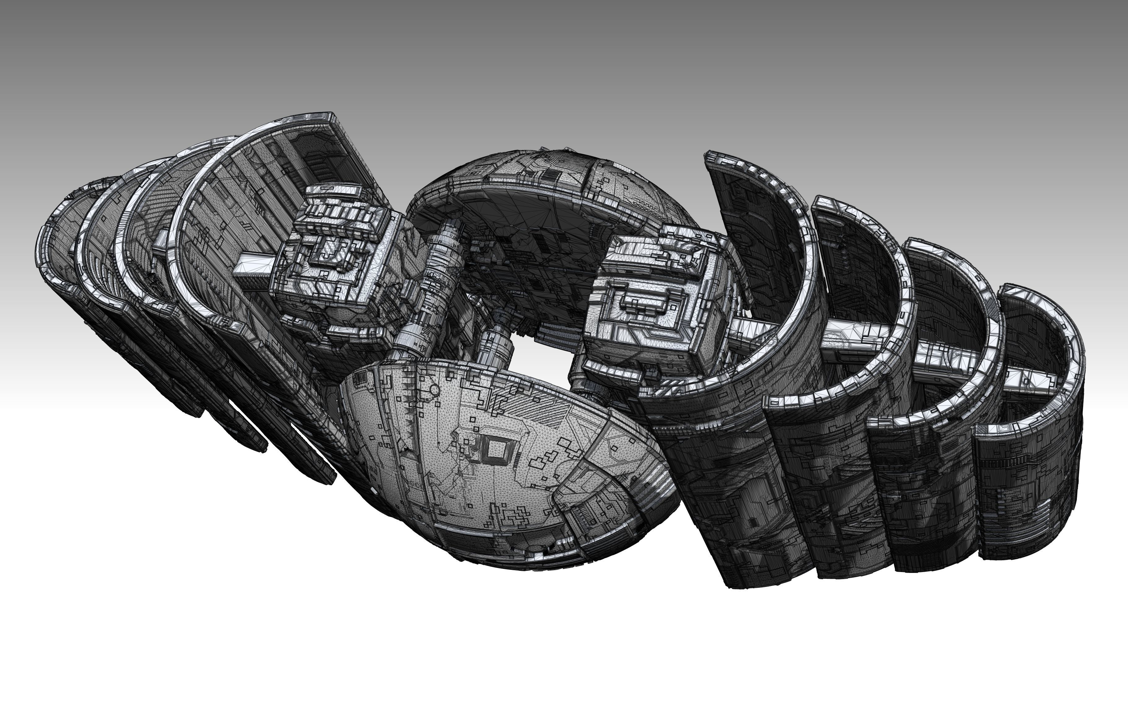 space equipment node 00157 3D model_15