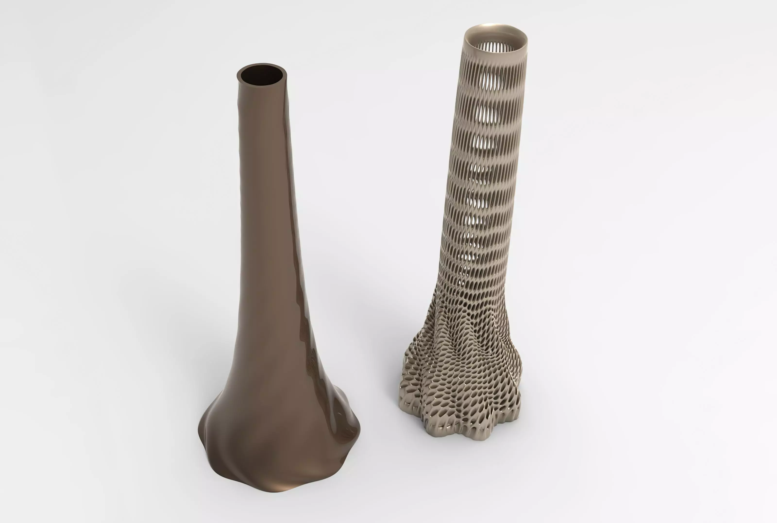 Vase Voronoi 69 3D print model_0