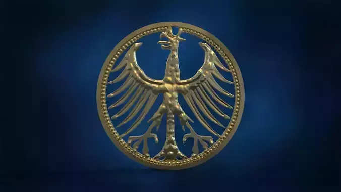 Phoenix Pendant 3D print model