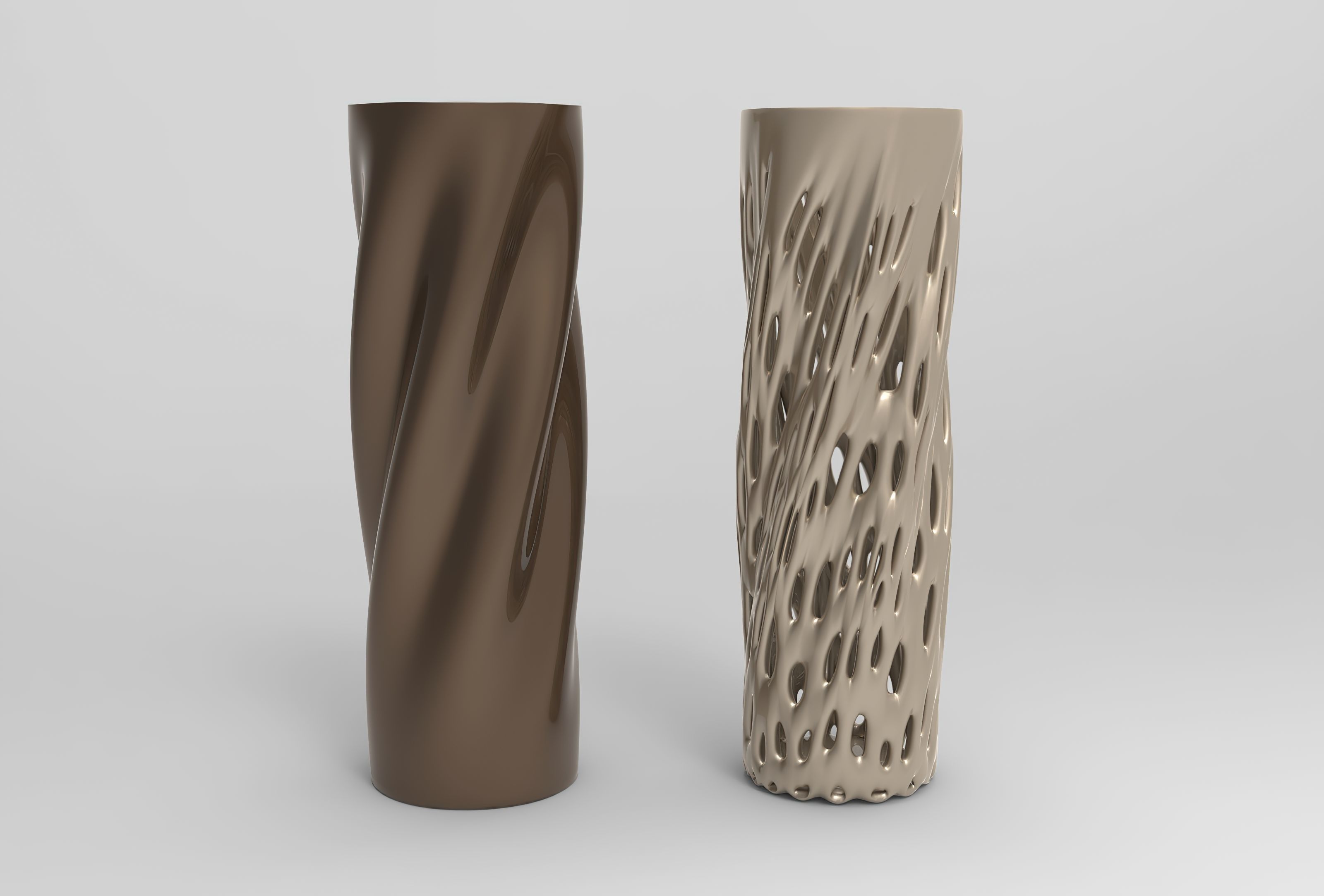 Vase Voronoi 92 3D print model_1