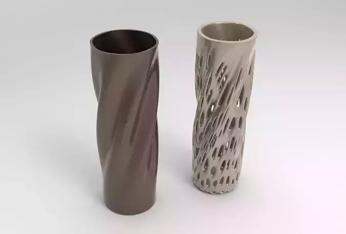 Vase Voronoi 92