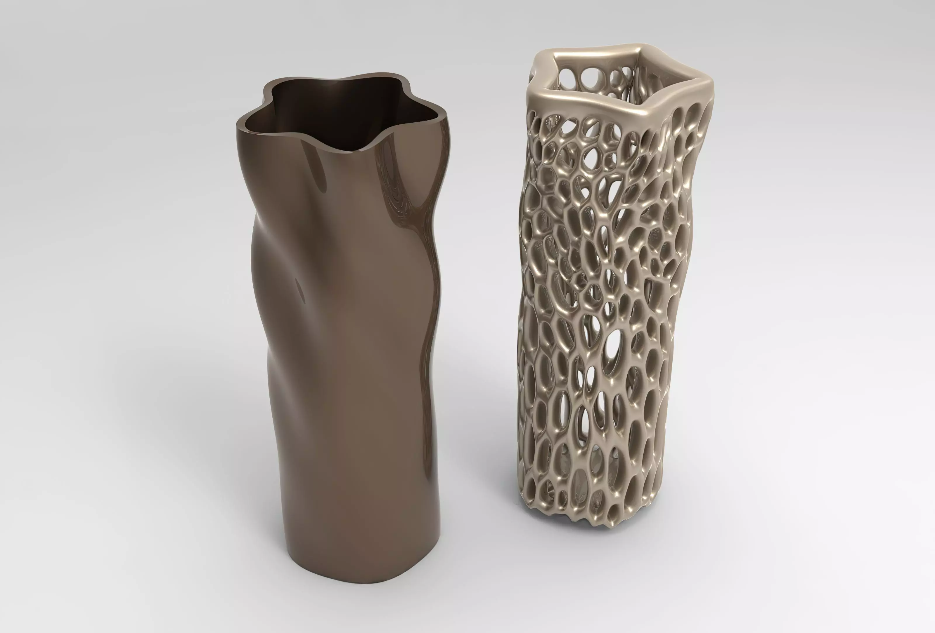 Vase Voronoi 95 3D print model_0