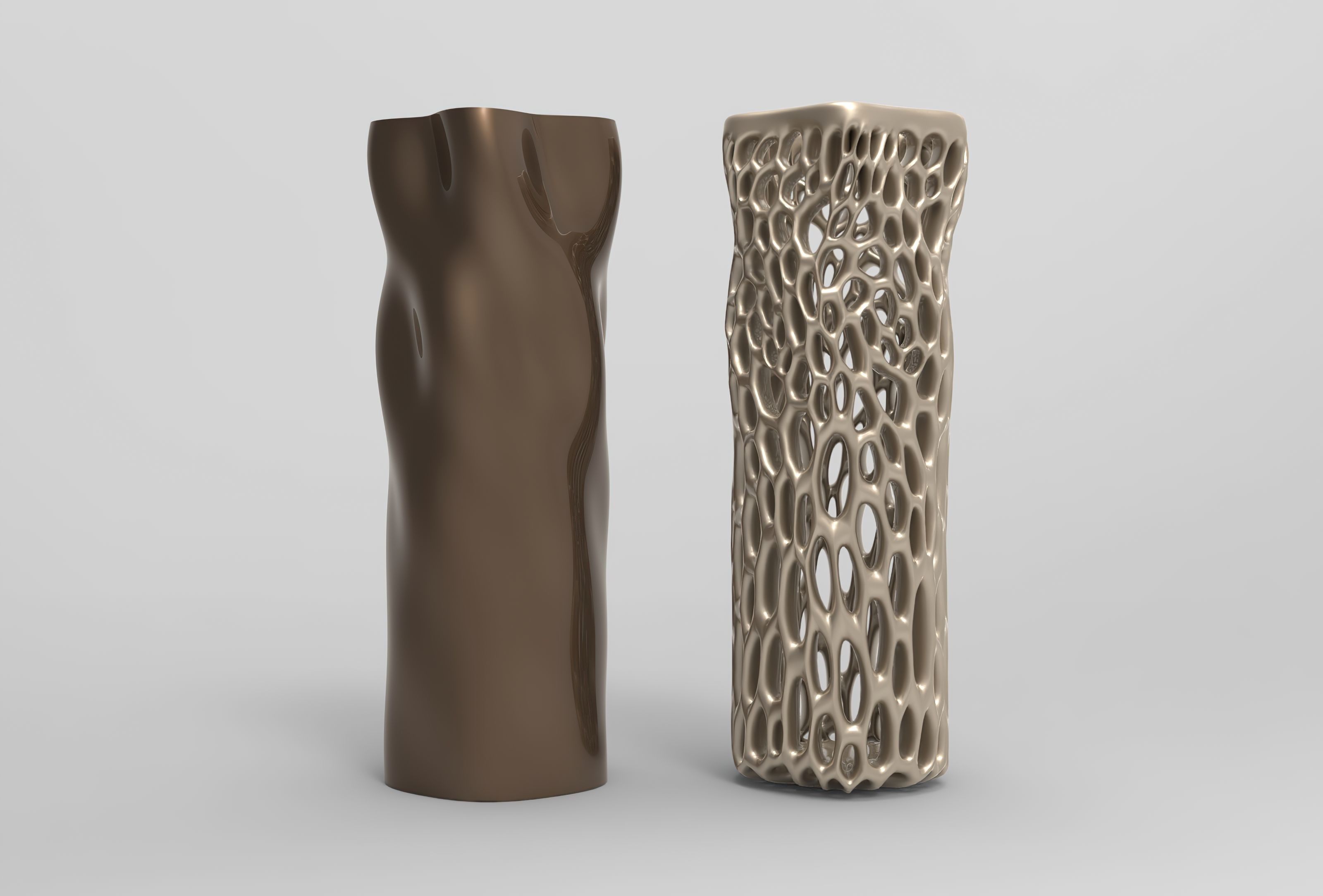 Vase Voronoi 95 3D print model_1