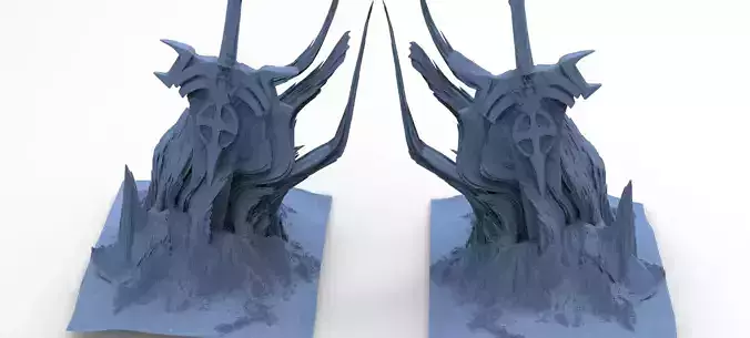 Mars Sci-Fi Monolith Massive structure 15 