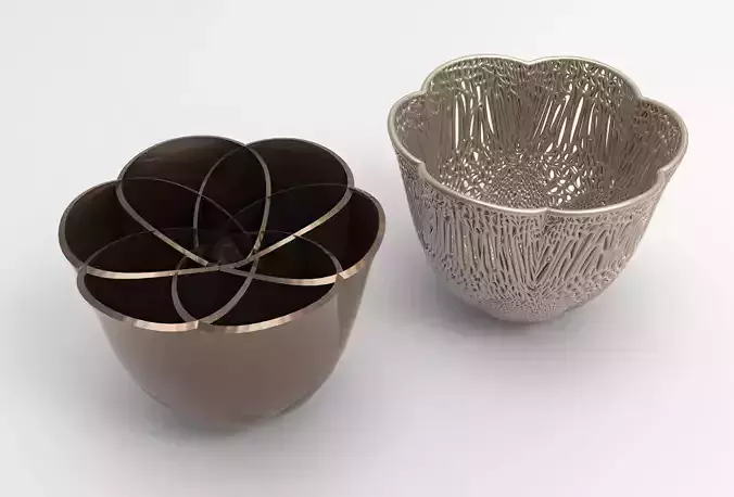 Vase Voronoi 99